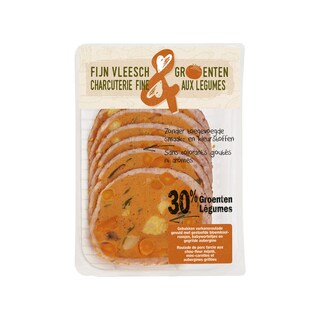 Fijn vleesch en groenten | Porc rôti carrot et aubergine 