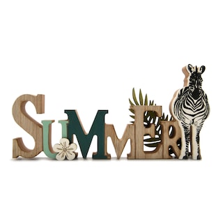 Delhaize | Houten Summer deco 