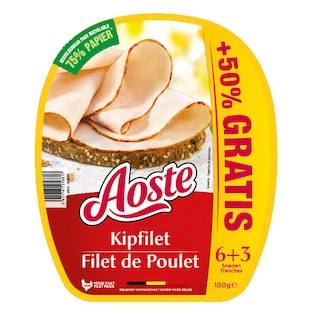 Aoste | AO KIPFILET+50% GRATIS 