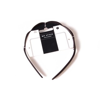 My Style | Basic | Diadeem | Fijn | Rubber zwart 