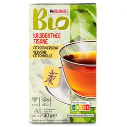 Delhaize | Tisane | Verveine Citronelle| Sachets | Bio 