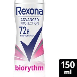 Rexona Women 72H Deodorant nonstop Spray Biorythm 150 ml