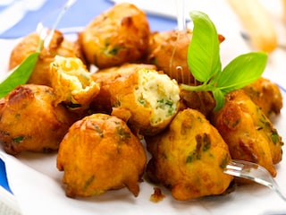 Beignets de ricotta aux herbes