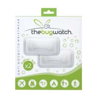 TheBugWatch | Recharge | Anti moustique | Bracelet | Naturel 