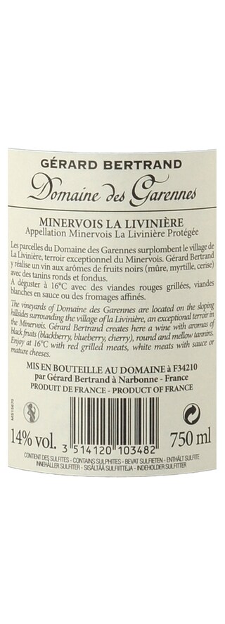 FR MIDI LANGUEDOC AOP | Domaine des Garennes 13 Rouge 