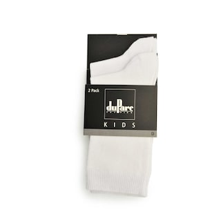duParc | Chaussettes garçon | blanc uni | 31/34 