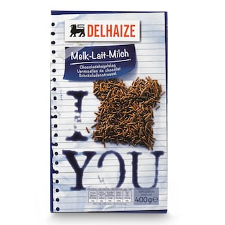 Delhaize | Vermicelle | Chocolat au lait 