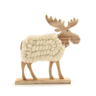 Delhaize | Houten Decoratie 22.5X5X24 