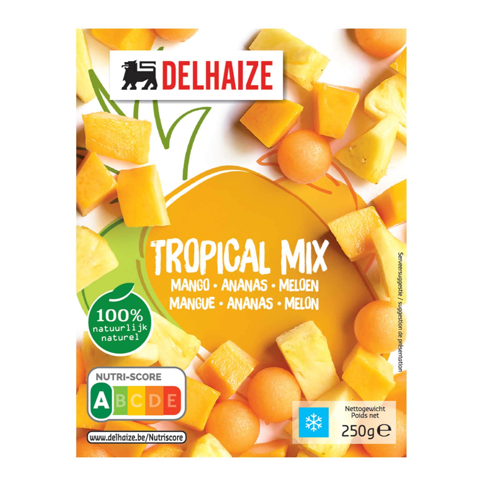 Delhaize Mix Tropisch Fruit 250 Gr Delhaize 3289