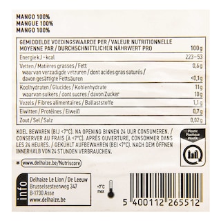 Delhaize | Mango | Stukjes 