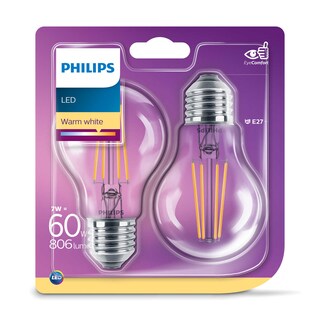 Philips | Lampe LED | 60W A60 | E27 ND 2BC/6 