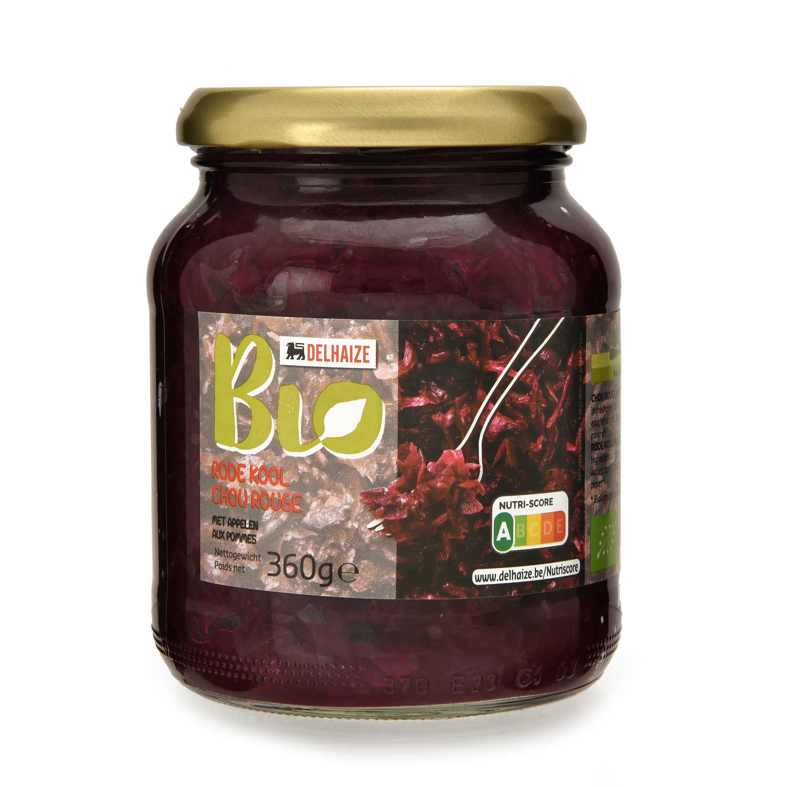Delhaize | Bio | Rode kool-Appel | Bio | 360 gr | Delhaize