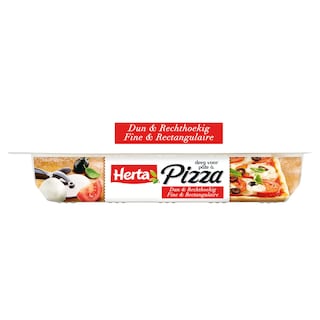 Herta | Pâte à pizza | Rectangulaire 