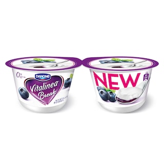 Vitalinea | Yoghurt | Break | Bosbes  | 0% 