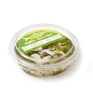 Haringhapjes | Bouchées d'hareng | En vert 
