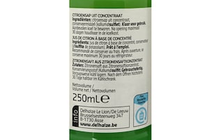 Delhaize | Jus | Citron 