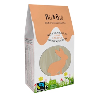 Bel&Bio | Chocolade eitjes | lactosevrij | bio | ft 