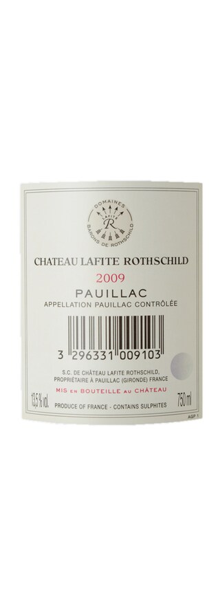 France - Frankrijk | Bordeaux - Pauillac | Château Lafite Rotschild 2009 75 cl