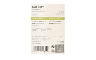 Afrique du Sud - Zuid-Afrika | Western Cape | Baie Cap Reserve Chardonnay Wit 19 