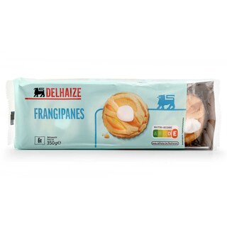 Delhaize | Koekjes | Frangipanes | individuele verpakking 350 gr