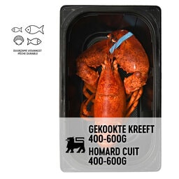 Gekookte kreeft 400-600g