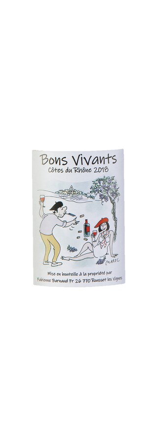 France - Frankrijk | Rhône - Côtes du Rhône | Cdr cuvee Bons Vivants 18 