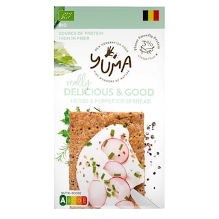 Yuma | Cracottes | Herbes | Poivre | Bio 