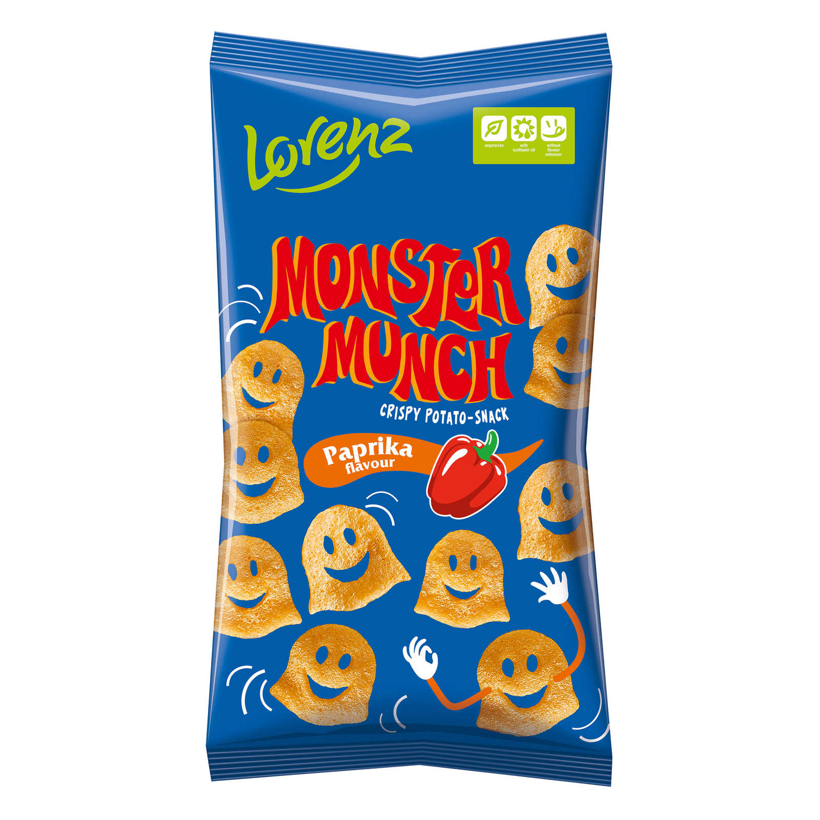 Lorenz Chips Paprika 75 gr Delhaize