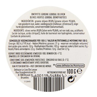 Delhaize | Olives gordal 