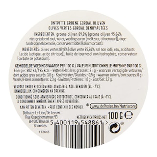 Delhaize | Olives gordal 