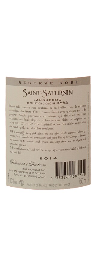 France - Frankrijk | Midi - Coteaux du Languedoc | Saint Saturnin Rosé 