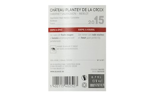France - Frankrijk | Bordeaux - Haut Médoc | Château Plantey de la Croix 2015 Rouge 