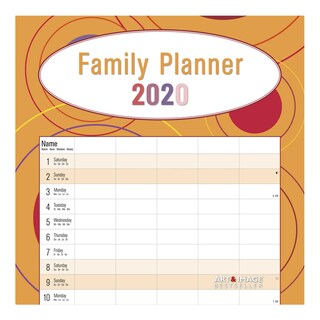 Te Neues - Pok Editions | Calendrier | Family Planner | 2021 