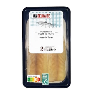 Delhaize | Dos de truite | Fumé 