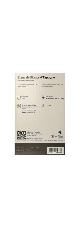 Delhaize | Blanc de Blancs 3 l