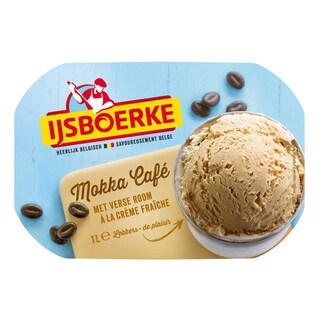 Ijsboerke | Mokka | Roomijs 1 l