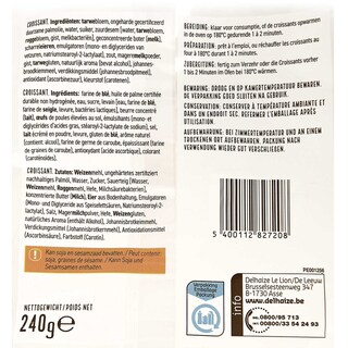 Delhaize | Croissants | 6pc 240 gr