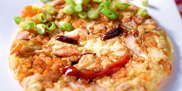 Ninja-pannenkoeken (okonomiyaki)