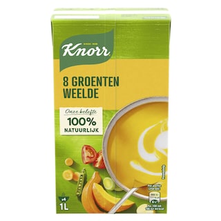 Knorr | Soep in brik | 8 Groenten weelde 1 l