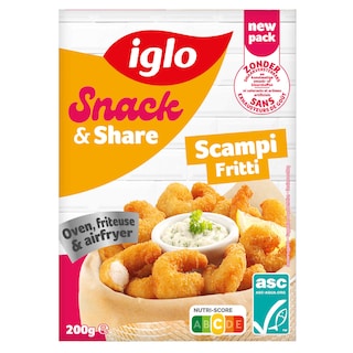 Iglo | Snack & Share | Scampi Fritti 