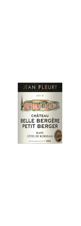 France - Frankrijk | Bordeaux - Blaye Cd Bordeaux | Château Belle Bergère JF 2018 