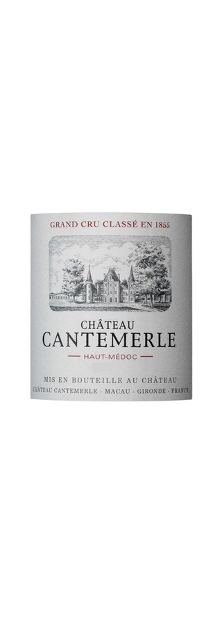 France - Frankrijk | Bordeaux - Haut Médoc | Château Cantemerle | Houten Kist | 2019 | Rood 
