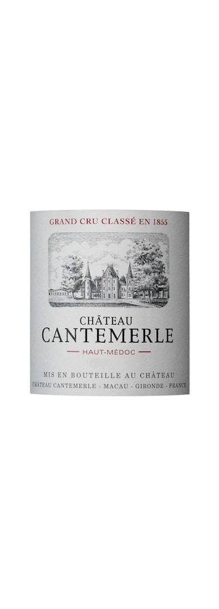 France - Frankrijk | Bordeaux - Haut Médoc | Château Cantemerle | Houten Kist | 2019 | Rood 75 cl