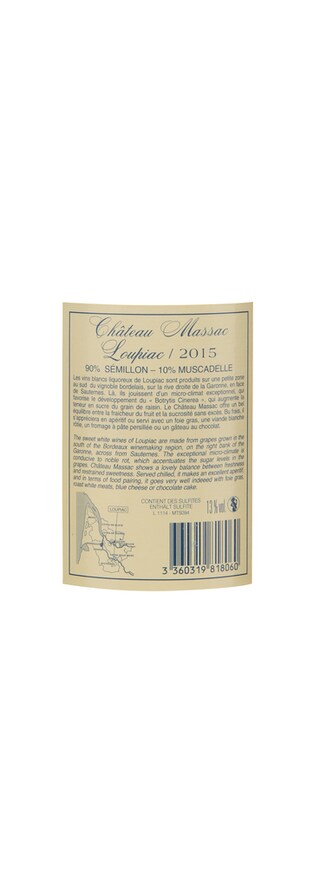 France - Frankrijk | Bordeaux - Loupiac | Château Massac 2015 