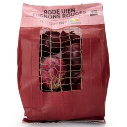 Delhaize | Oignons | Rouges | Emballés 750 gr