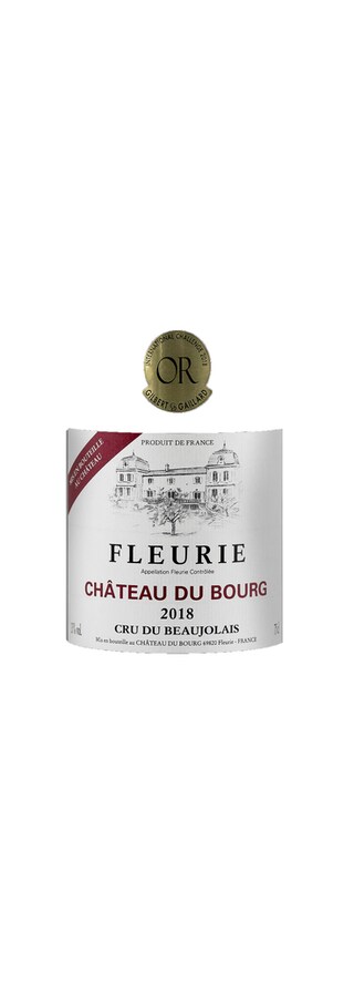France - Frankrijk | Bourgogne - Cru du Beaujolais | Fleurie Château du Bourg 2018 Rouge 