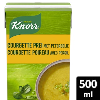 Knorr | Lijn | Soupe | Courgettes et Poireaux | 500 ml 
