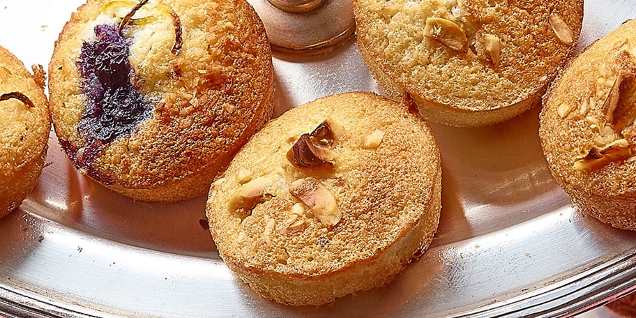 Financiers aux noisettes et sirop d’érable