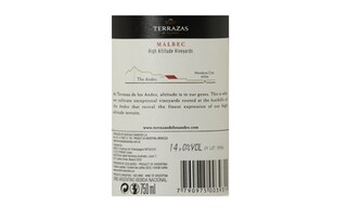 Argentine - Argentinië | Mendoza | Terrazas Malbec 15 