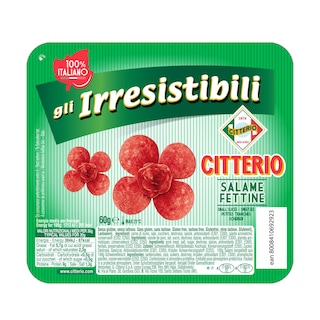 Citterio | Irresistibilli | Salami | Sneden 